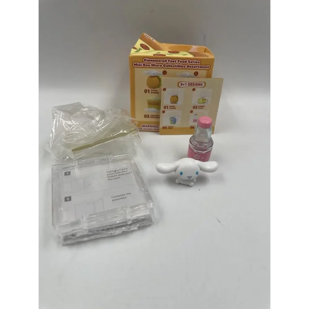 Sanrio Cinnamoroll Fast Food Series Soda Bottle Confirmed